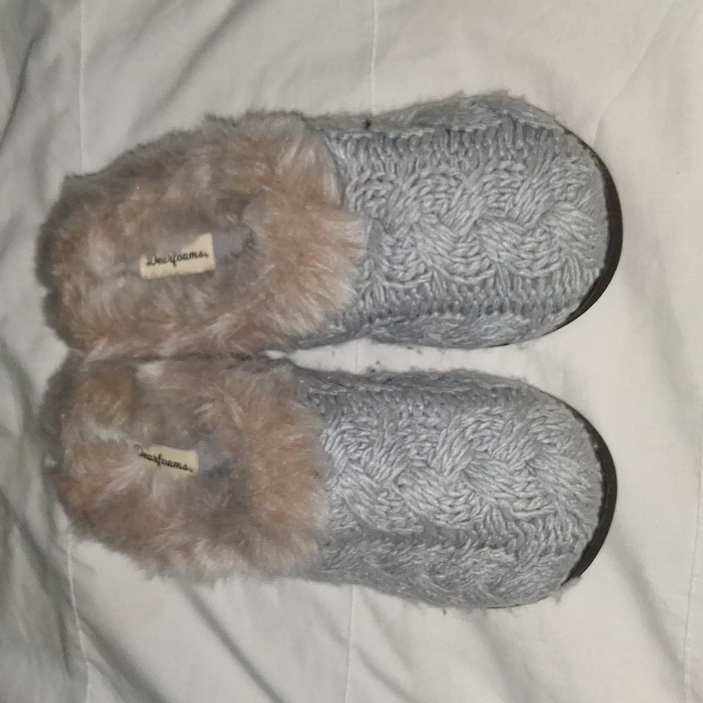 Gray Dear foams Slippers